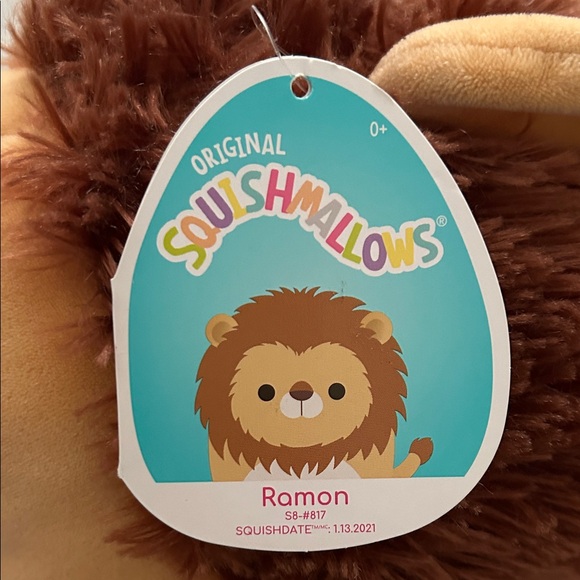 Lion Squishmallow Ramon Plush - Picture 2 of 4